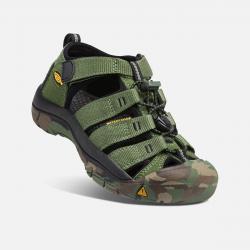 sandle KEEN NEWPORT H2 CHILDREN CRUSHED BRONZE GREEN