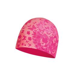 apica BUFF MICROFIBER & POLAR HAT JUNIOR BUTTERFLY PINK