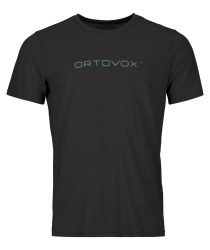 Triko Ortovox 150 Cool Brand T-shirt Men's Black Raven