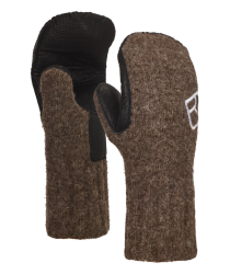 Rukavice Ortovox Classic Wool Mitten Leather Black Sheep