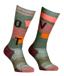 Ponoky Ortovox Freeride Long Socks Cozy Women's Wild Herbs