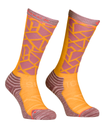 Ponoky Ortovox Ski Tour Compression Long Socks Women's Autumn Leaves