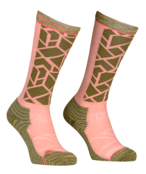 Ponoky Ortovox Ski Tour Compression Long Socks Women's Bloom