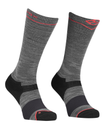 Ponoky Ortovox Ski Tour Light Compression Long Socks Women's Iron Grey Blend