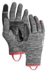 Rukavice Ortovox Fleece Light Glove Women's Black Steel Blend