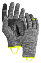 Rukavice Ortovox Fleece Light Glove Men's Black Steel Blend