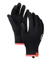 Rukavice Ortovox 185 Rock'N'Wool Glove Liner Women's Black Raven