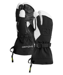 Rukavice Ortovox Merino Freeride 3 Finger Glove Men's Black Raven