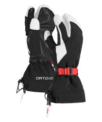 Rukavice Ortovox Merino Freeride 3 Finger Glove Women's Black Raven