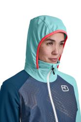 Softshellov bunda Ortovox Col Becchei Jacket Women's Glacier Grey