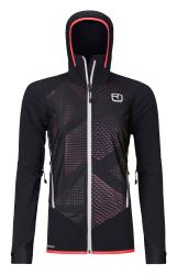 Softshellov bunda Ortovox Col Becchei Jacket Women's Black Raven