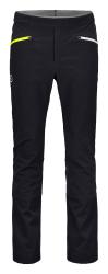 Softshellov nohavice Ortovox Col Becchei Pants Men's Black Raven