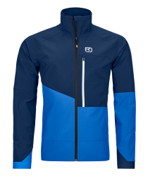 Softshellov bunda Ortovox Punta Berrino Jacket Men's Deep Ocean