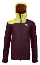 Zateplen bunda Ortovox Swisswool Zinal Jacket Women's Mountain Rose