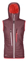 Vesta Ortovox Swisswool Piz Boe Vest Women's Mountain Rose