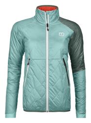 Zateplen bunda Ortovox Swisswool Piz Vial Jacket Women's Ice Waterfall