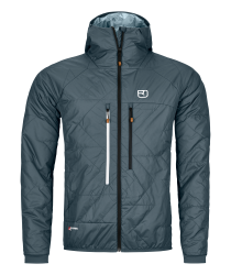 Zateplen bunda Ortovox Swisswool Piz Boe Jacket Men's Dark Arctic Grey