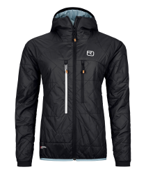 Zateplen bunda Ortovox Swisswool Piz Boe Jacket Women's Black Raven