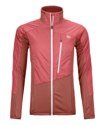 Bunda Ortovox Westalpen Swisswool Hybrid Jacket Women's Wild Rose