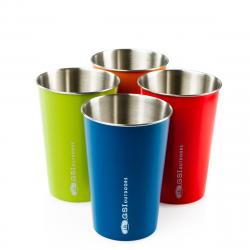 sada pohrov GSI OUTDOORS GLACIER STAINLESS PINT SET MULTI