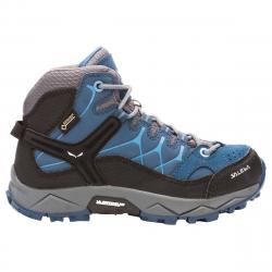 topnky SALEWA JR ALP TRAINER MID GTX 0365 DARK DENIM/CHARCOAL