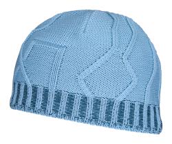 Merino Tangram Knit Beanie Ice Waterfall Onesize