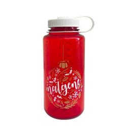 faa NALGENE WIDE MOUTH 1L RED/WHITE CAP ORNAMENT