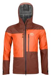 Bunda Ortovox 3L Guardian Shell Jacket Men's Clay Orange