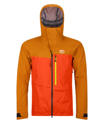 Hardshellov bunda Ortovox 3L Ravine Shell Jacket Men's Hot Orange