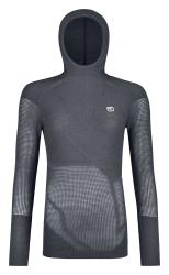 Termoprdlo Ortovox Merino Thermovent Hoody Women's Dark Grey Blend