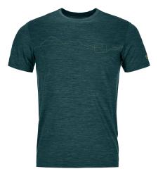 Triko Ortovox 150 Cool Mountain T-shirt Men's Dark Pacific Blend