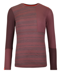 Termoprdlo Ortovox 185 Rock'N'Wool Long Sleeve Women's Mountain Rose