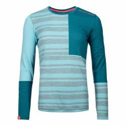 ORTOVOX 185 Rock'N'Wool Long Sleeve Women's Ice Waterfall