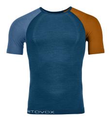 Termoprdlo Ortovox 120 Competition Light Short Sleeve Men's Petrol Blue