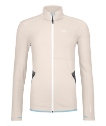 Fleece Ortovox Fleece Jacket Women's White Chalk