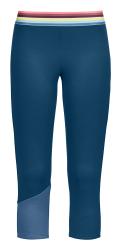 ORTOVOX Fleece Light Short Pants Women's Petrol Blue