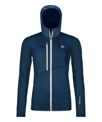 Fleece Ortovox Fleece Grid Hoody Women's Deep Ocean