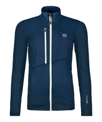 Fleece Ortovox Fleece Grid Jacket Women's Deep Ocean