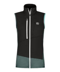 Vesta Ortovox Fleece Grid Vest Women's Dark Arctic Grey