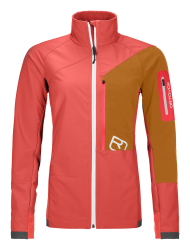 Softshellov bunda Ortovox Berrino Jacket Women's Coral