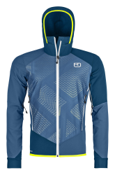 Softshellov bunda Ortovox Col Becchei Jacket Men's Mountain Blue