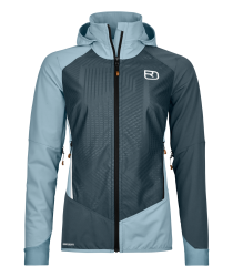 Softshellov bunda Ortovox Col Becchei Jacket Women's Glacier Grey