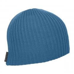 apica ORTOVOX DOUBLE RIB LOGO BEANIE BLUE SEA