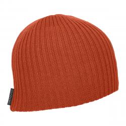 Double Rib Logo Beanie Desert Orange Onesize