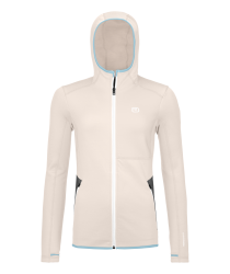 Fleece Ortovox Fleece Hoody Women's White Chalk