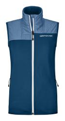 Vesta Ortovox Fleece Plus Vest Women's Petrol Blue