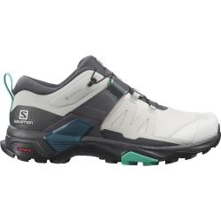 SALOMON X ULTRA 4 GTX W LUNAR ROCK/EBONY/MINT LEAF