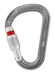 Petzl ATTACHE SCREW LOCK HMS GRAY rubovacia karabna ed