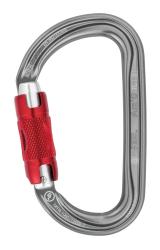 Petzl AmD Twist-Lock Strieborn