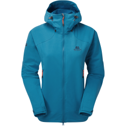 MOUNTAIN EQUIPMENT Frontier Hooded Jacket Women's Alto Blue